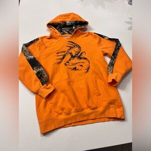 Legendary Whitetails Big Kids Camo‎ Outfitter Hoodie Size Large 14/16